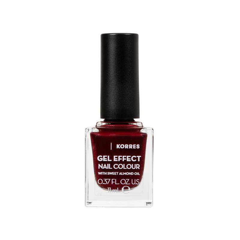 KORRES - GEL EFFECT Nail Colour Νο55  Pomegranate - 11ml